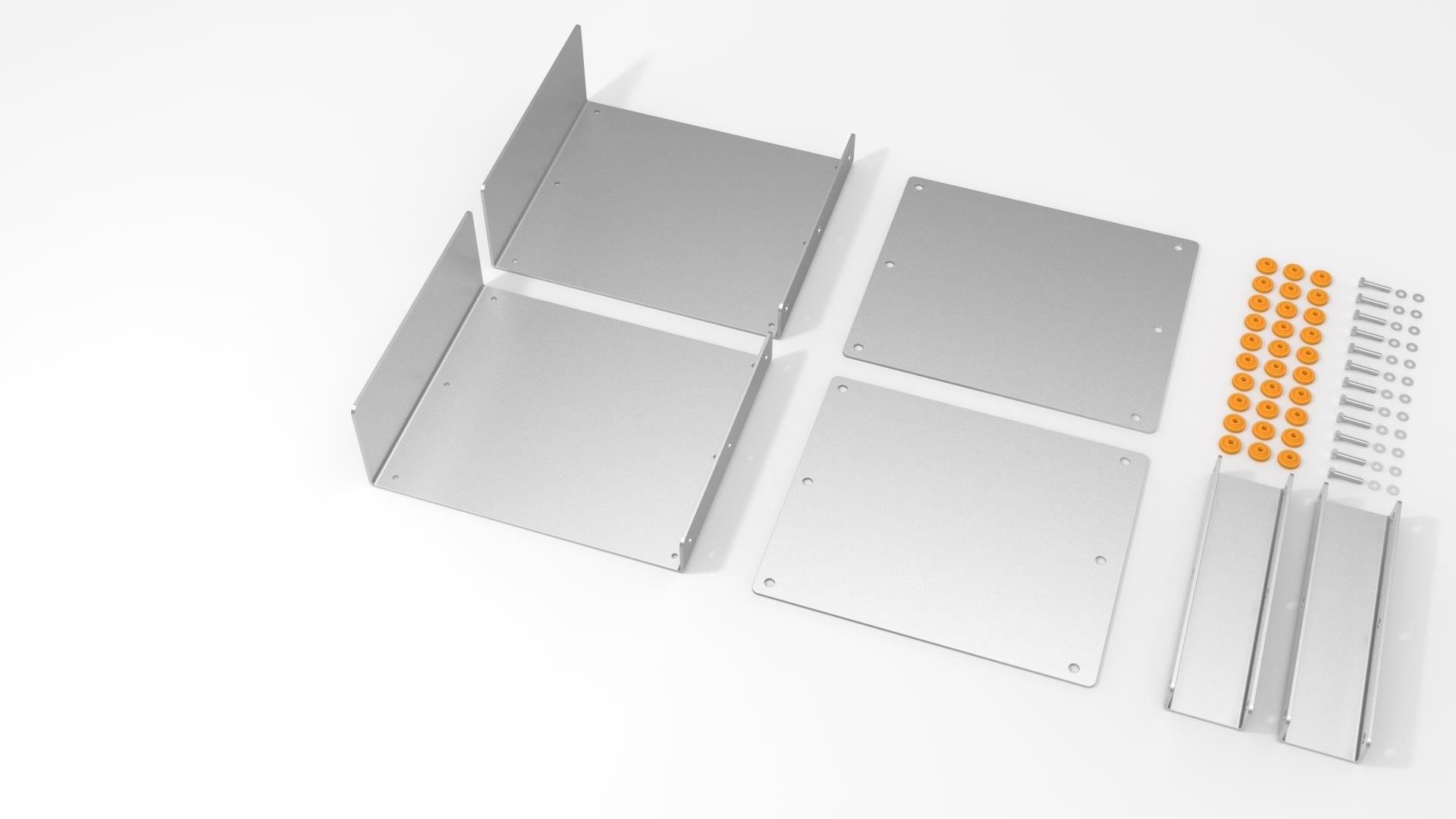 3082 components disassembled on a white surface