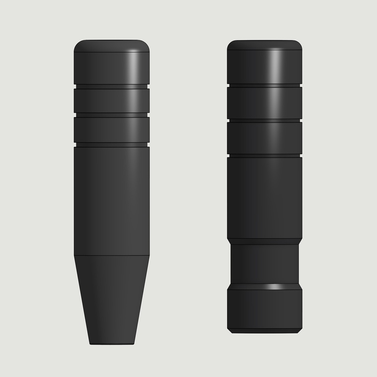 Shift knob and e-brake handle, CAD