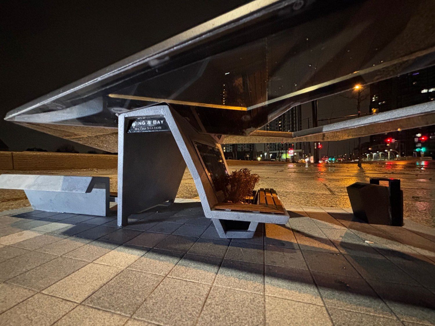 Bus Shelter build archive: street level